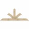 Ekena Millwork Richland Rough Sawn Timber Gable Bracket, Douglas Fir, 84"W x 35"H x 4"D x 6"F, 10/12 Pitch GBW084X35X0406RIC00RDF - alternate 1